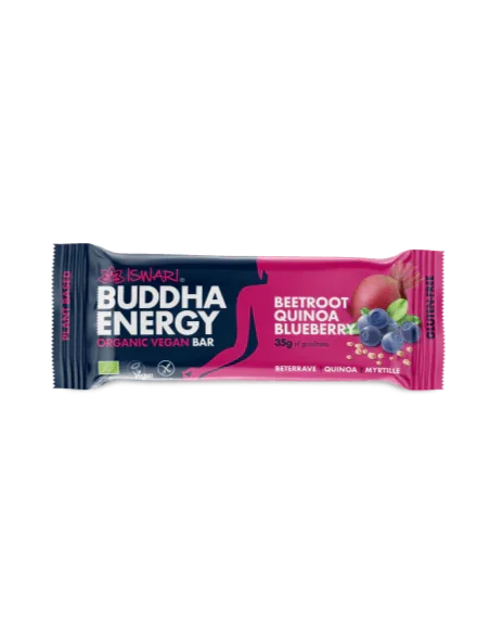 Buddha Energy - Reep Bieten, Quinoa & Bosbessen - 35 gr - Glutsenza