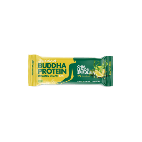 Buddha Protein - Reep Chia, Spirulina & Citroen - 47 gr - Glutsenza