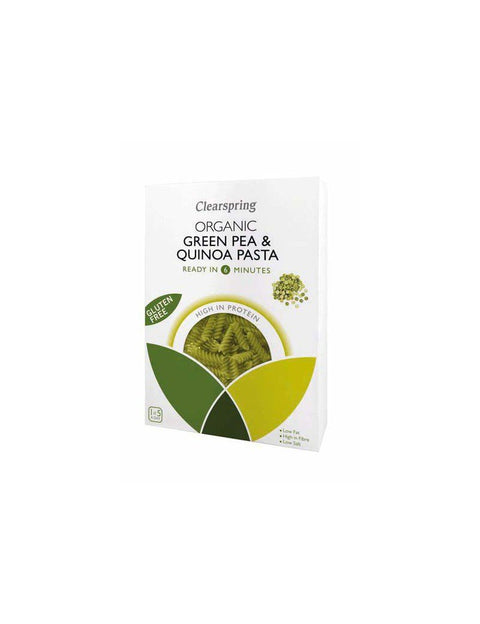 FUSILLI GROENE ERWTEN EN QUINOA - 250 gr - Glutsenza