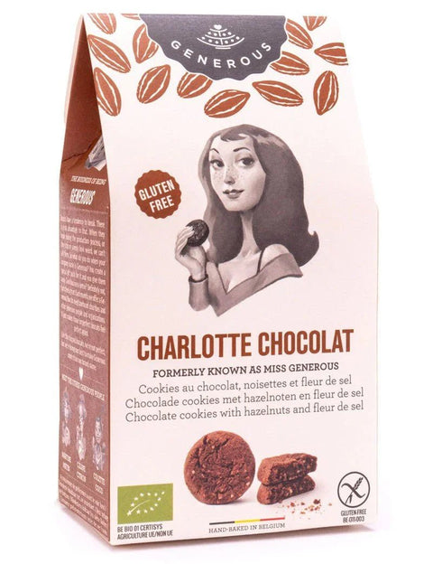 Generous Charlotte Chocolat Chocolade Cookie - 100 gr - Glutsenza