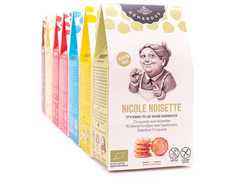 Generous Nicole Noisette koekjes - 100 gr - Glutsenza