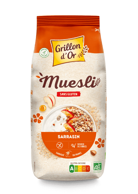 Glutenvrije boekweitmuesli - 500gr - Glutsenza