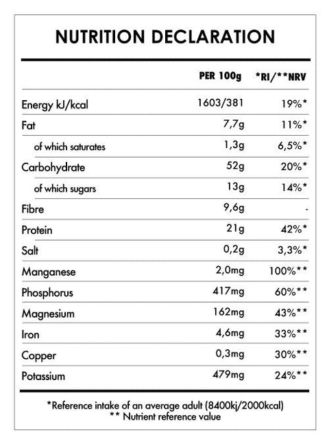 Glutenvrije Mix voor Pannenkoeken en Wafels – Banaan & Hennep – 300 g - Glutsenza