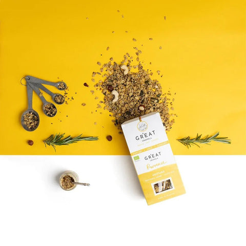 GR'EAT granola Provence SALTY/SAVOURY BIO - 200g - Glutsenza