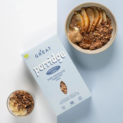 GR'EAT porridge Chocolate & Hazelnut BIO - 400g - Glutsenza