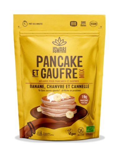 Pannenkoeken en wafel mix verpakking