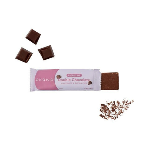 Okono Double Chocolate Energy Bar - Glutsenza