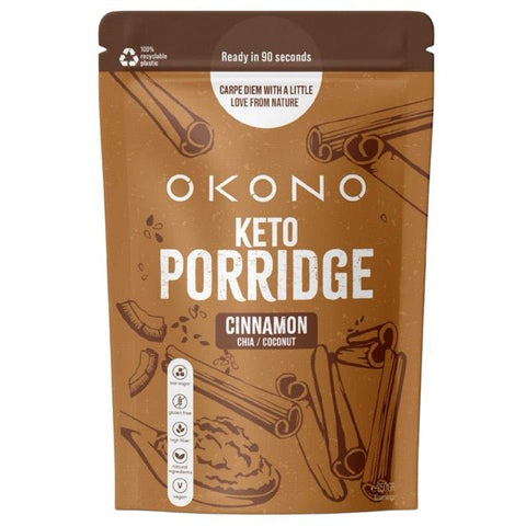 Okono Keto porridge cinnamon - Glutsenza