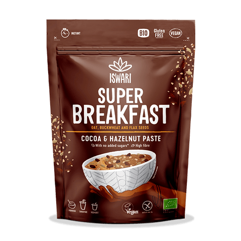 Super Ontbijt - Cacao & Hazelnoten - 360 gr - Glutsenza