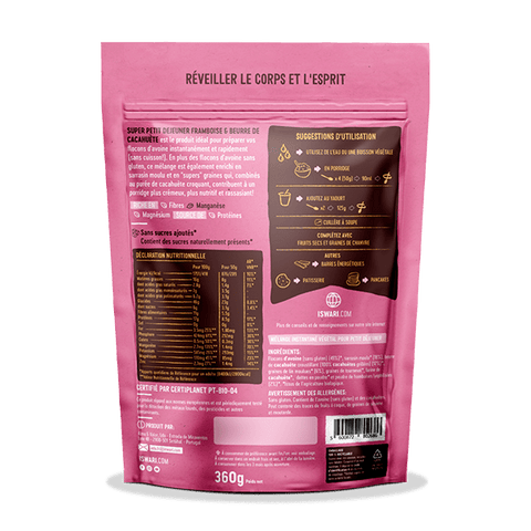 Super Ontbijt - Frambozen & Pinda's - 360 gr - Glutsenza