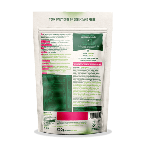 All in One - Super Greens - 200g - Glutsenza