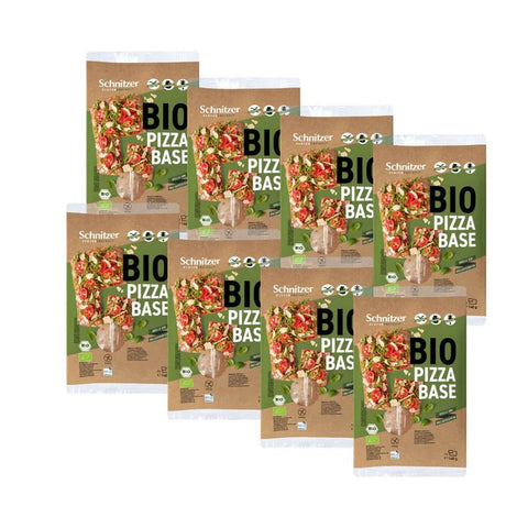 Multi-Verpakking biologische glutenvrije pizzabodem – krokant & veelzijdig (140 g) – Glutsenza