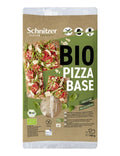 Verpakking biologische glutenvrije pizzabodem – krokant & veelzijdig (140 g) – Glutsenza