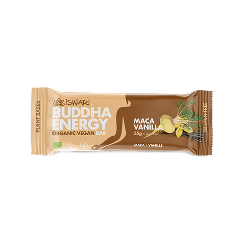 Buddha Energy - Reep Maca & Vanille - BIO & Vegan - 35 gr - Glutsenza