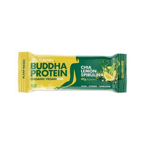 Buddha Protein - Reep Chia, Spirulina & Citroen - 47 gr - Glutsenza
