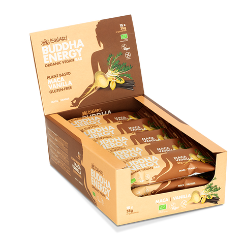Buddha Energy - Reep Maca & Vanille - BIO & Vegan - 35 gr