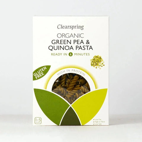 FUSILLI GROENE ERWTEN EN QUINOA - 250 gr - Glutsenza