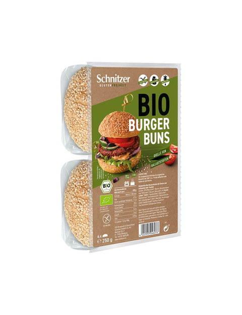 Glutenvrije Bio Hamburger Buns – zacht, luchtig en allergenenvriendelijk - Glutsenza