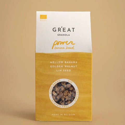 GR'EAT granola Power Bananabread BIO - 300g - Glutsenza