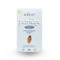 Voorkant verpakking GR'EAT Porridge Choco & Hazelnoot (400g) - Glutsenza