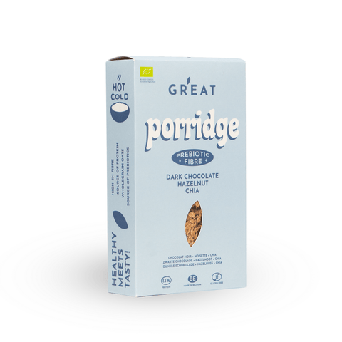 GR'EAT porridge Chocolate & Hazelnut BIO - 400g - Glutsenza