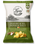 Lucien peper & zout aardappelchips - 125 gr - Glutsenza