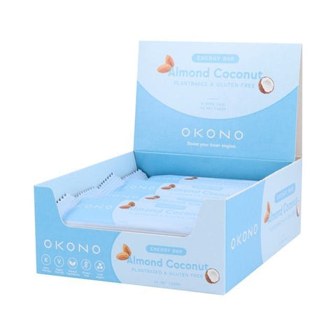 Okono Almond Coconut Energy Bar - Glutsenza