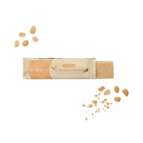 Okono Crunchy Peanut Energy Bar - Glutsenza