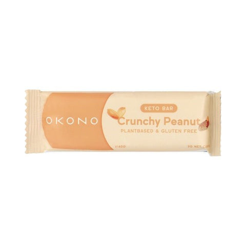 Okono Crunchy Peanut Energy Bar - Glutsenza