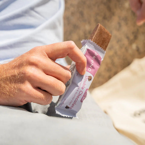 Okono Double Chocolate Energy Bar - Glutsenza