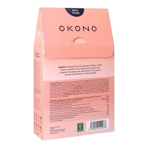 Okono Granola Cocoa Power – Kokosnoot & Cocoa - Glutsenza