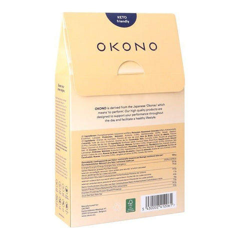 Okono Granola Golden Dream – Kurkuma & Gember - Glutsenza