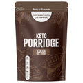 Voorkant verpakking Okono Keto porridge Cacao (250g) - Glutsenza