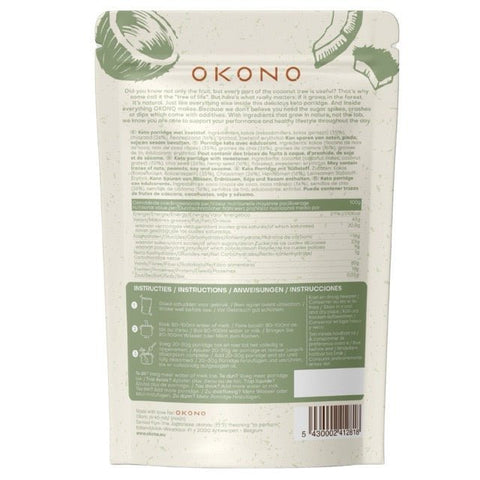 Okono Keto porridge Kokosnoot - Glutsenza