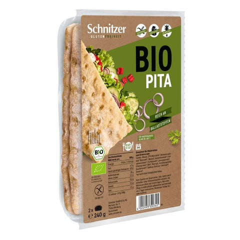 Pita glutenvrij & bio - 240gr - Glutsenza