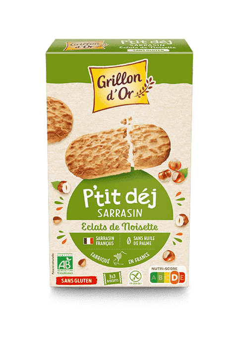 P'TIT DEJ BOEKWEIT HAZELNOOT - 150 gr - Glutsenza