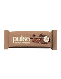 Pulse Chocolade proteïne reep (55 gr) in verpakking - Glutsenza